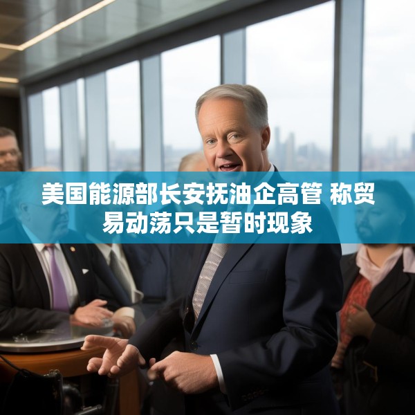 美国能源部长安抚油企高管 称贸易动荡只是暂时现象