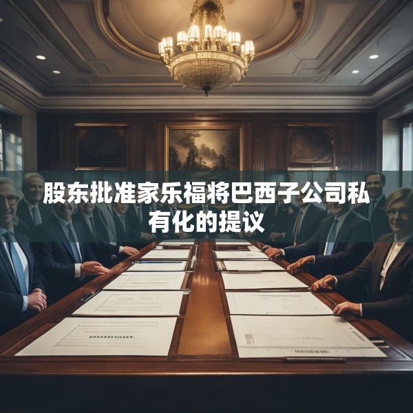 股东批准家乐福将巴西子公司私有化的提议
