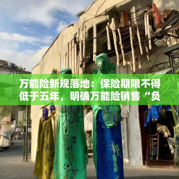 万能险新规落地：保险期限不得低于五年，明确万能险销售“负面清单”