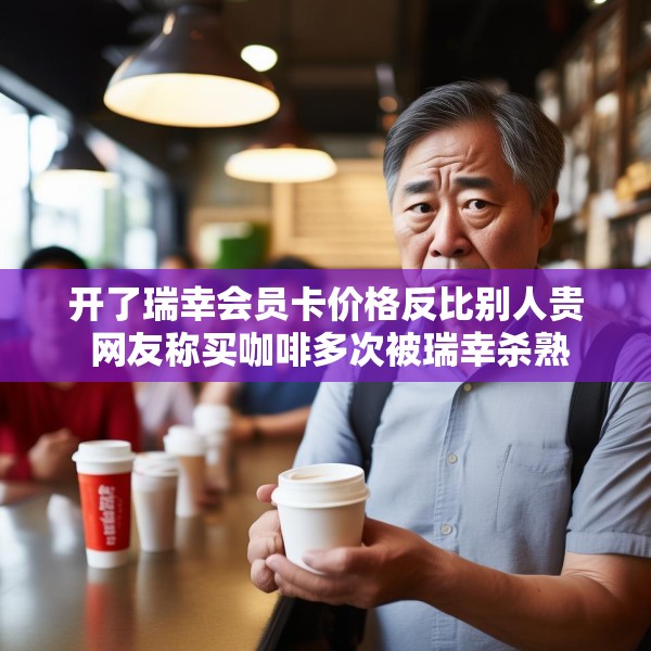 开了瑞幸会员卡价格反比别人贵 网友称买咖啡多次被瑞幸杀熟