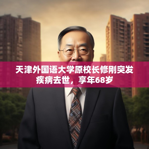 天津外国语大学原校长修刚突发疾病去世，享年68岁