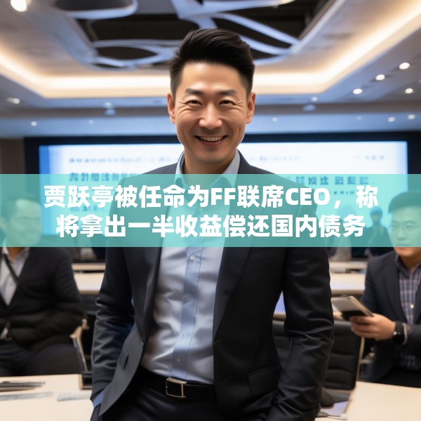 贾跃亭被任命为FF联席CEO，称将拿出一半收益偿还国内债务
