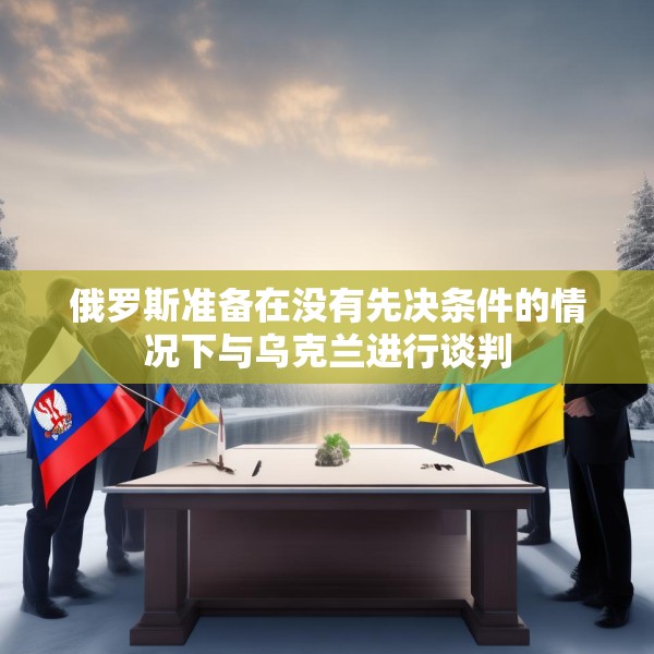 俄罗斯准备在没有先决条件的情况下与乌克兰进行谈判