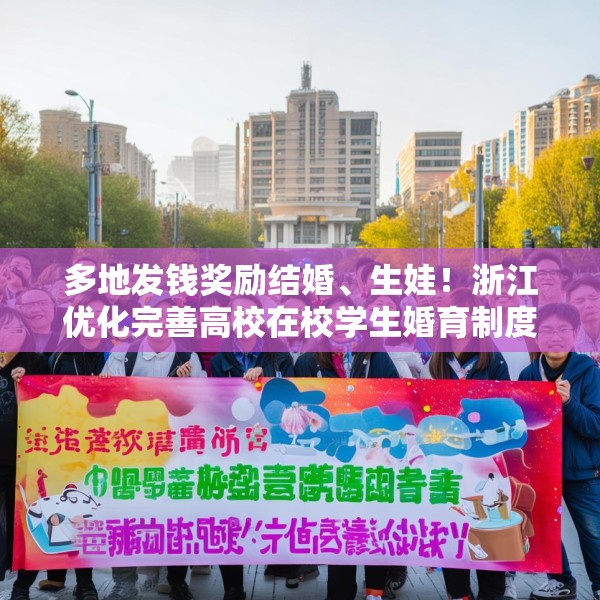 多地发钱奖励结婚、生娃！浙江优化完善高校在校学生婚育制度