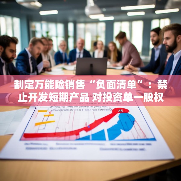 制定万能险销售“负面清单”：禁止开发短期产品 对投资单一股权投资基金比例从严设置上限