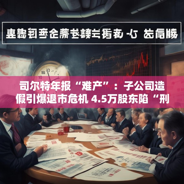 司尔特年报“难产”：子公司造假引爆退市危机 4.5万股东陷“刑事挂案+爆仓”双杀困局