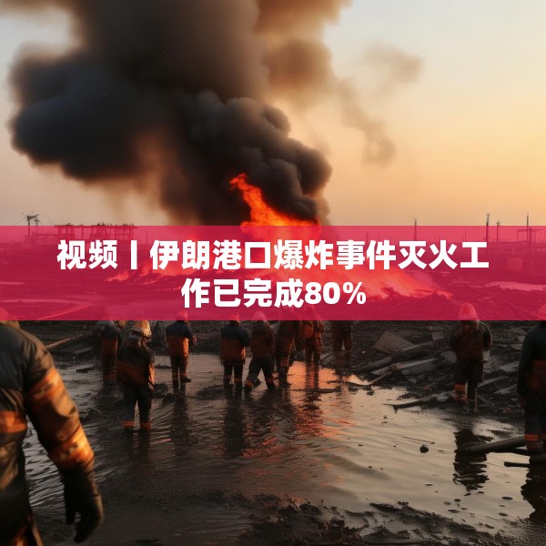 视频丨伊朗港口爆炸事件灭火工作已完成80%