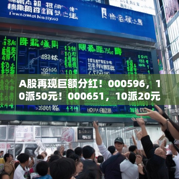 A股再现巨额分红！000596，10派50元！000651，10派20元！