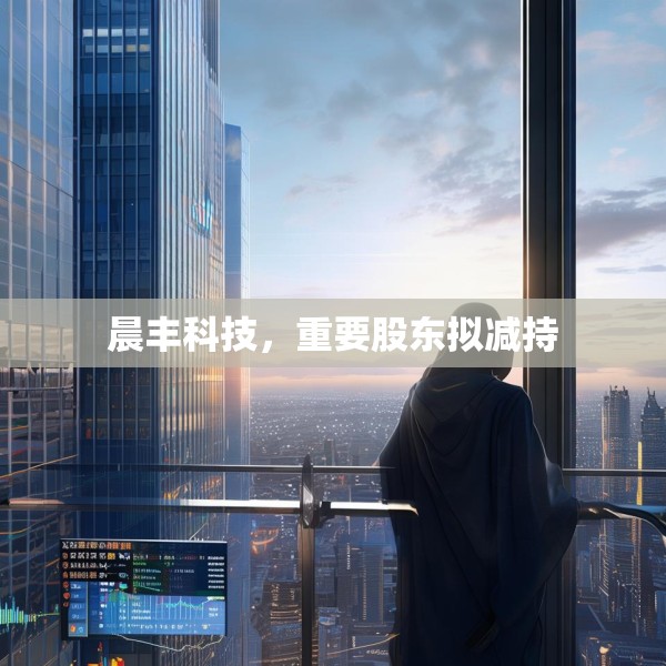 晨丰科技，重要股东拟减持