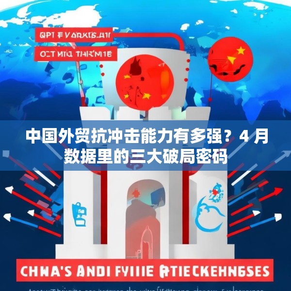 中国外贸抗冲击能力有多强？4 月数据里的三大破局密码