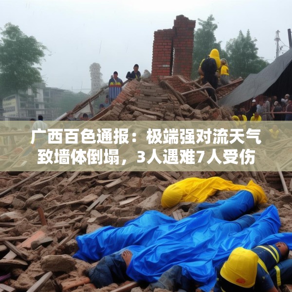广西百色通报：极端强对流天气致墙体倒塌，3人遇难7人受伤