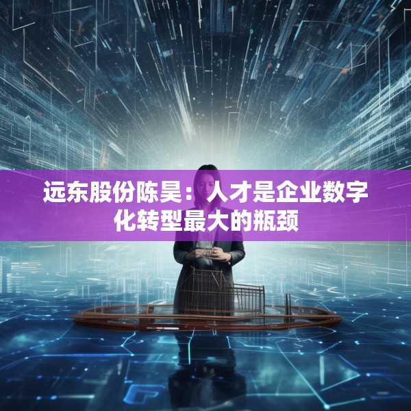 远东股份陈昊：人才是企业数字化转型最大的瓶颈
