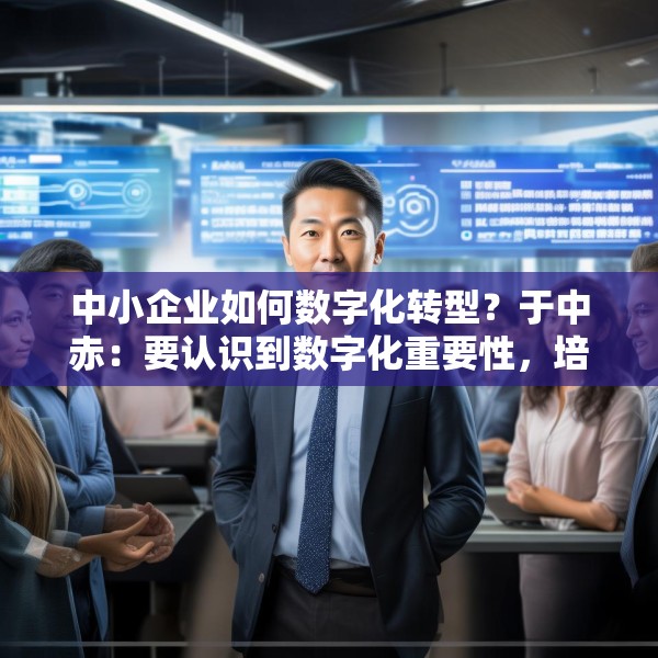 中小企业如何数字化转型？于中赤：要认识到数字化重要性，培养自身人才