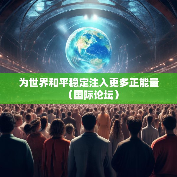 为世界和平稳定注入更多正能量（国际论坛）