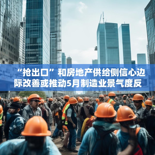 “抢出口”和房地产供给侧信心边际改善或推动5月制造业景气度反弹｜宏观晚6点