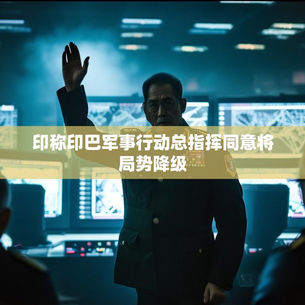 印称印巴军事行动总指挥同意将局势降级