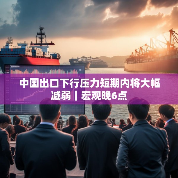 中国出口下行压力短期内将大幅减弱｜宏观晚6点