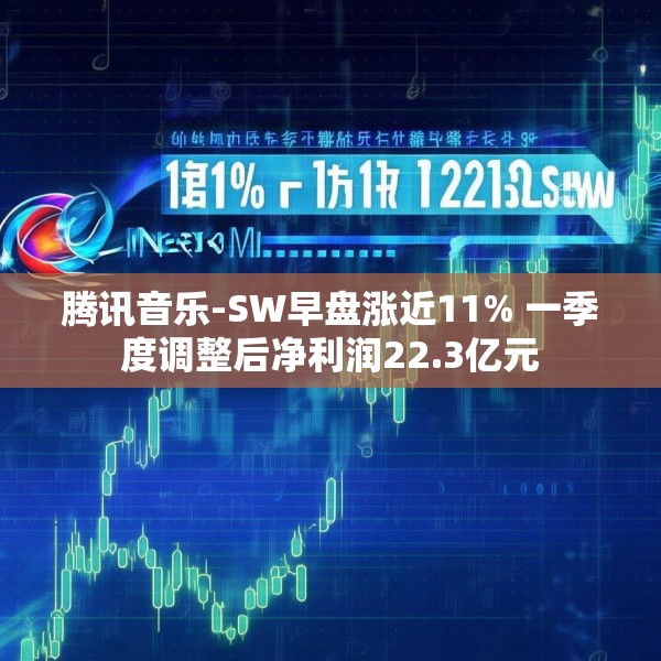 腾讯音乐-SW早盘涨近11% 一季度调整后净利润22.3亿元