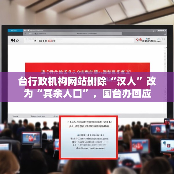 台行政机构网站删除“汉人”改为“其余人口”，国台办回应