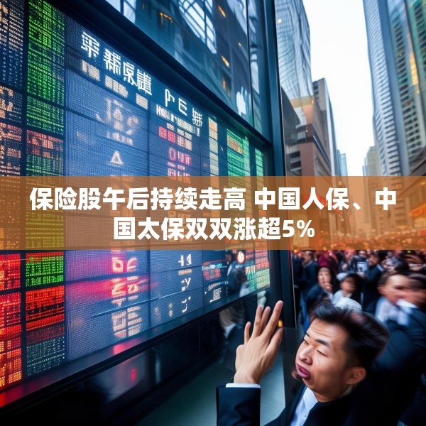 保险股午后持续走高 中国人保、中国太保双双涨超5%