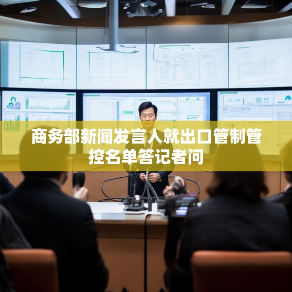 商务部新闻发言人就出口管制管控名单答记者问