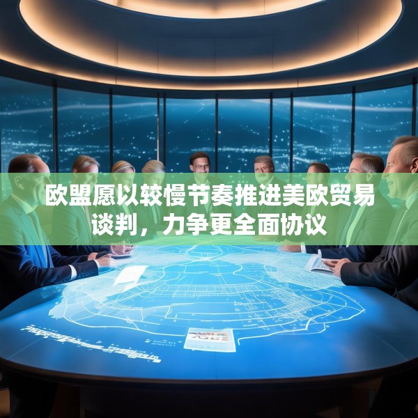 欧盟愿以较慢节奏推进美欧贸易谈判，力争更全面协议
