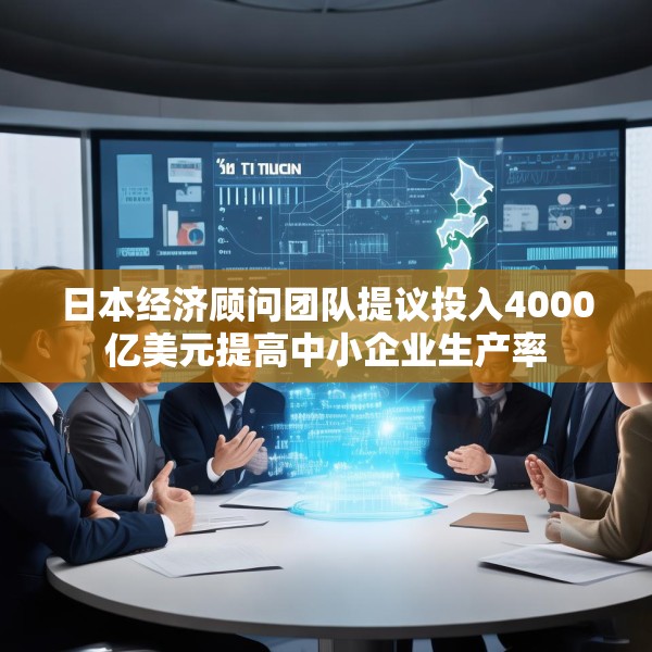 日本经济顾问团队提议投入4000亿美元提高中小企业生产率