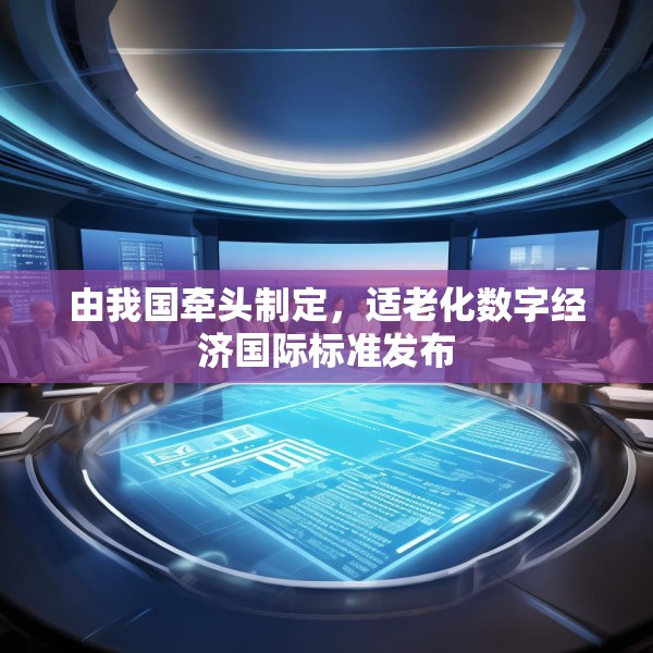 由我国牵头制定，适老化数字经济国际标准发布