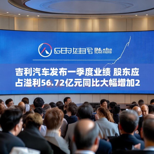 吉利汽车发布一季度业绩 股东应占溢利56.72亿元同比大幅增加263.59%
