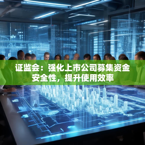 证监会：强化上市公司募集资金安全性，提升使用效率