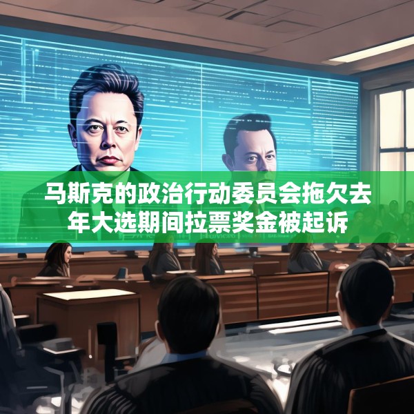 马斯克的政治行动委员会拖欠去年大选期间拉票奖金被起诉