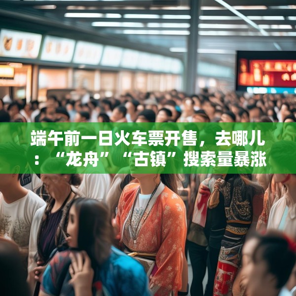 端午前一日火车票开售，去哪儿：“龙舟”“古镇”搜索量暴涨近两倍