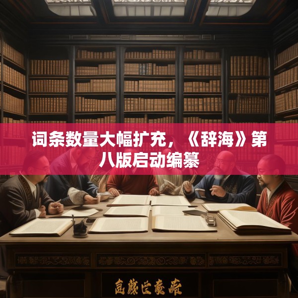词条数量大幅扩充，《辞海》第八版启动编纂