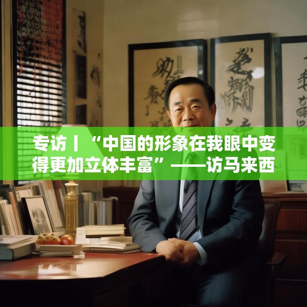 专访丨“中国的形象在我眼中变得更加立体丰富”——访马来西亚新亚洲战略研究中心理事长许庆琦