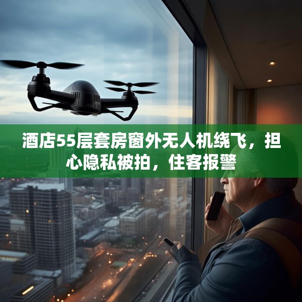酒店55层套房窗外无人机绕飞，担心隐私被拍，住客报警