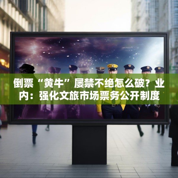 倒票“黄牛”屡禁不绝怎么破？业内：强化文旅市场票务公开制度