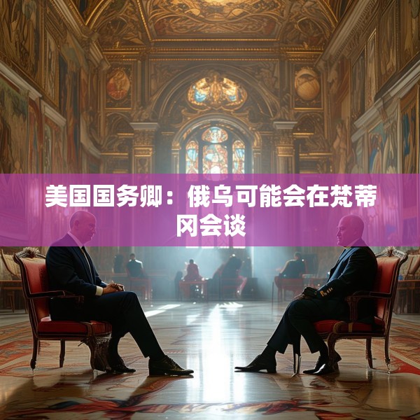 美国国务卿：俄乌可能会在梵蒂冈会谈