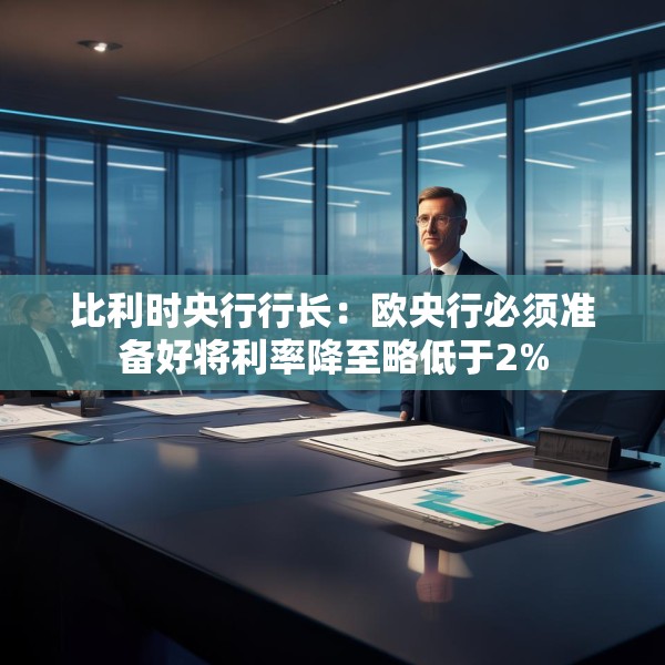 比利时央行行长：欧央行必须准备好将利率降至略低于2%