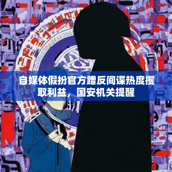自媒体假扮官方蹭反间谍热度攫取利益，国安机关提醒