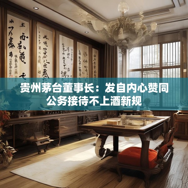 贵州茅台董事长：发自内心赞同公务接待不上酒新规
