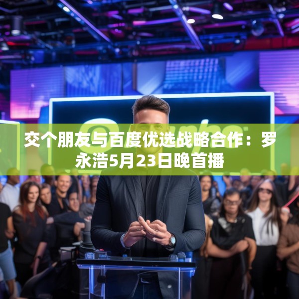 交个朋友与百度优选战略合作：罗永浩5月23日晚首播