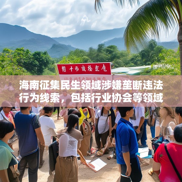 海南征集民生领域涉嫌垄断违法行为线索，包括行业协会等领域