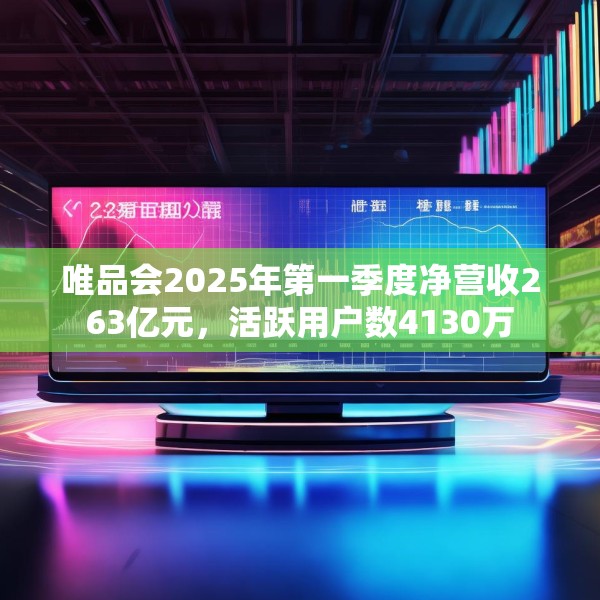 唯品会2025年第一季度净营收263亿元，活跃用户数4130万