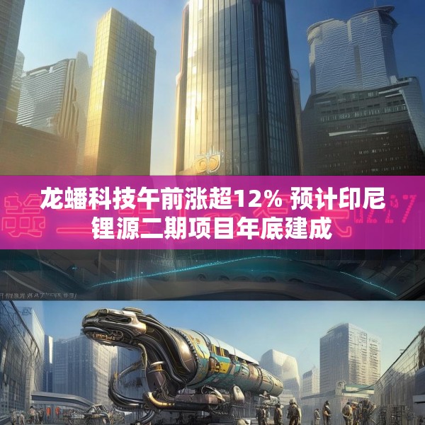 龙蟠科技午前涨超12% 预计印尼锂源二期项目年底建成