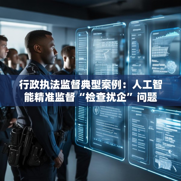 行政执法监督典型案例：人工智能精准监督“检查扰企”问题