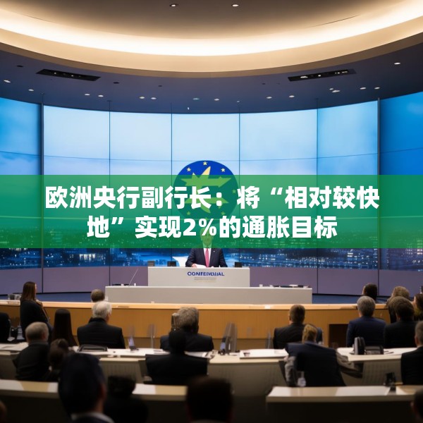 欧洲央行副行长：将“相对较快地”实现2%的通胀目标