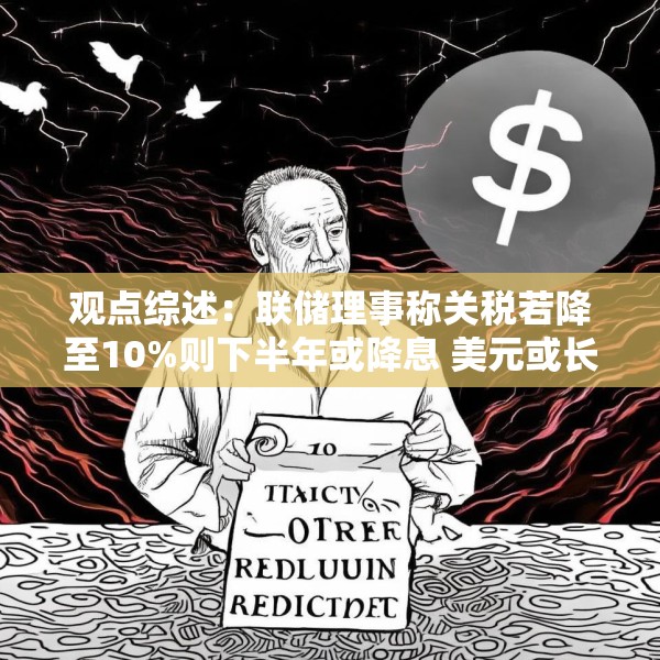 观点综述：联储理事称关税若降至10%则下半年或降息 美元或长期疲软