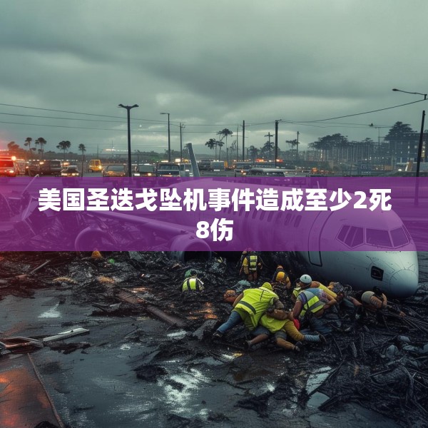 美国圣迭戈坠机事件造成至少2死8伤
