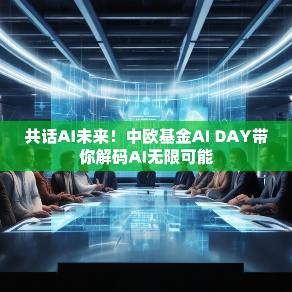 共话AI未来！中欧基金AI DAY带你解码AI无限可能