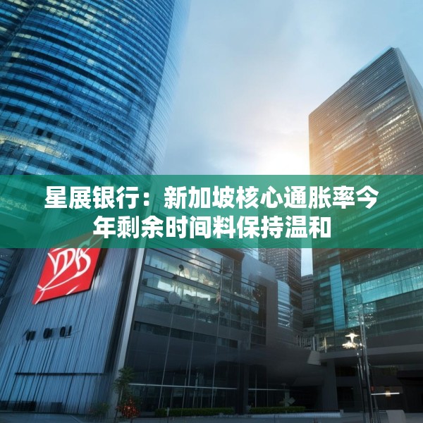 星展银行：新加坡核心通胀率今年剩余时间料保持温和